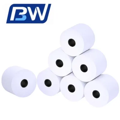 Factory Supply Non Carbon Paper Colourful NCR Printing Paper Five Colors 241 mm 381mm Customized Size Carbonless Rolling Paper