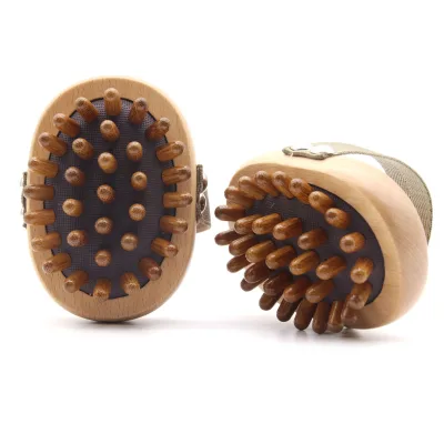 Wholesale Wood Meridian Massage Brush Air Cushion Scalp Massager Multifunctional Tool