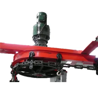 Automatic Monorail Trolley Overhead Conveyor Chain X458 Can Load 250kg