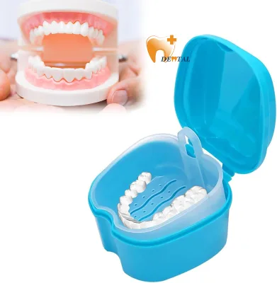 Wholesale Plastic Orthodontic Retainer Cases With Ventilated Design for Braces, Dentures & Oral Appliances