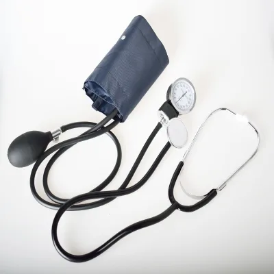 Factory Price Aneroid Sphygmomanometer with Stethoscope
