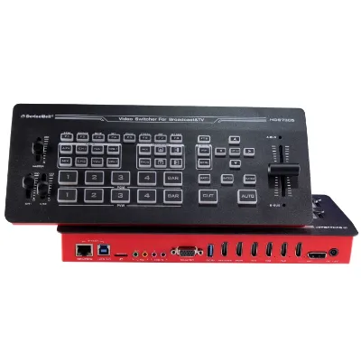 DeviceWell HDS7305 Live Streaming Equipment 5-Channel PIP T-Bar HD Recording Studio Gear