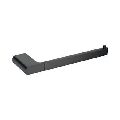 Wall-mounted Matte Black Towel Rings Are Suitable for Bathroom Renovation Projects. Modern Brass Towel Holders
