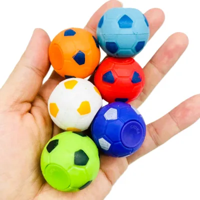 Plastic Toy Football Spinner 3.5cm Soccer for Vending Machine Capsule Toy Ball Refills 50mm