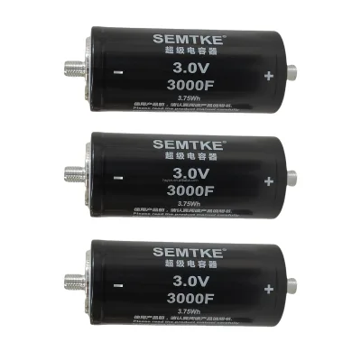 3.0V 3000F Ultracapacitor High Speed Charge and Discharge 3000F High Energy Storage Small Auto Battery Charger 2.85v 2.7v 3000f
