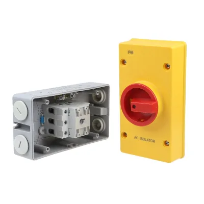 4Pole 63A 440V Disconnecting Switch AC Load Isolator IP66 Power Cut-Off Switch Accessories