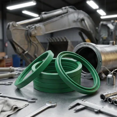High Pressure BS Type Piston Rod Seal PU Seal for Construction Machinery Cylinder