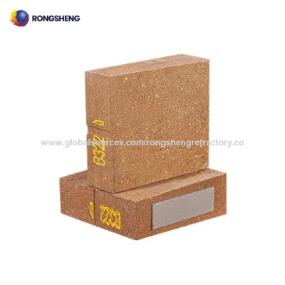Alkaline refractory bricks resistant to cement clinker erosion, magnesia bricks, magnesia-chrome bricks, magnesia-alumina bricks