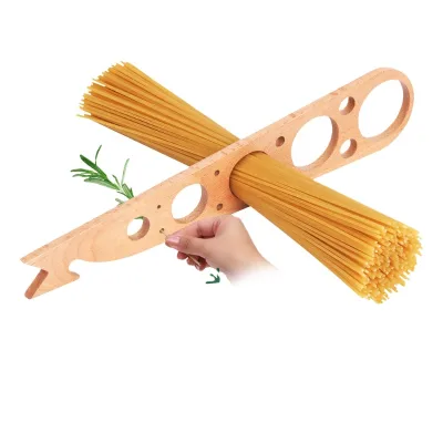 Wooden Herb Stripper Wood Leaf Remover Herb Stripping Spaghetti Pasta Measurer Oven Rack Push Pull Tool Kitchen Gadgets