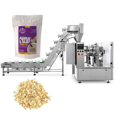 Dual-Ingredient Granule Liquid Porridge Bowl Rotary Packaging Machine