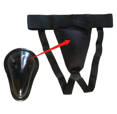 PP TPR MMA Taekwondo Male Boxing Groin Guard Cup Protector for Men