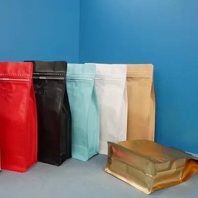 Coffee Bag With Air Valve 100g/250g/500g/1kg Coffee Bean Packaging