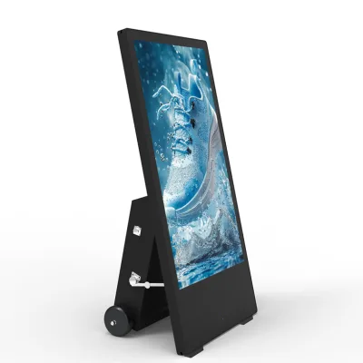 Android 11 Portable Advertising Player With Advanced Features for Outdoor Display and Promotions