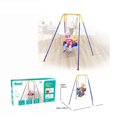 Baby Games Sport Indoor Outdoor Playground Play Plastic Children Safe Belt Hanging Single Seats Infant Chair Swing Toy for Kids