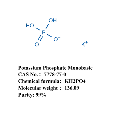 KDP Potassium Dihydrogen Phosphate Fertilizer Grade 99% CAS No.7778-77-0 Potassium Phosphate Monobasic