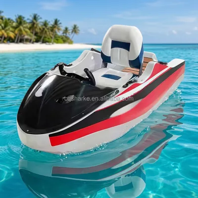 China Manufactured 72V Brushless Electric Floating Mini Jet Ski Boat Kit with EPP Material and 52km/h Max Speed