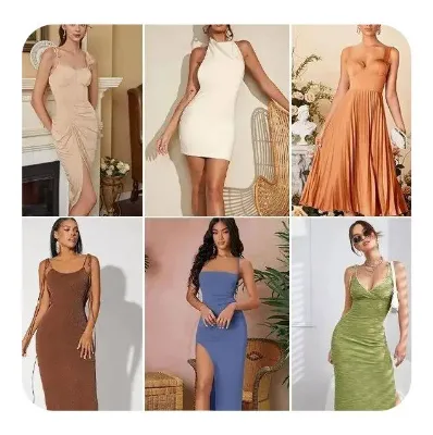Bulk Wholesale High End Cotton Dress Second Hand Mixed Sizes Clothes Stock