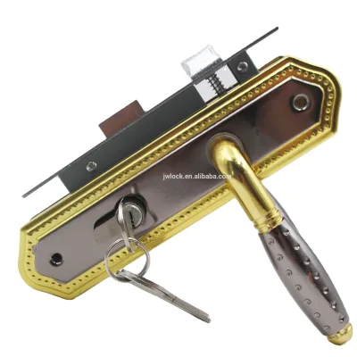 Factory Wholesale Anti-theft Lock Interior Lever Handles Lock Set with Vintage Design Door Lockset and Key Locks for Doors
