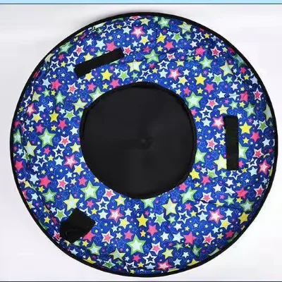 Wholesale Heavy Duty Inflatable Snow Tube Outdoor Winter Ski Circle for Snow Skiing