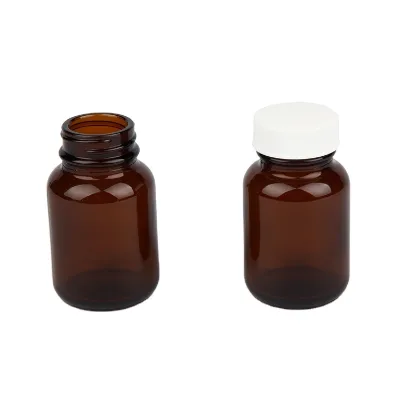2023 New Innovations 60mL Amber Bottle With PP Cap and PTFE Septa