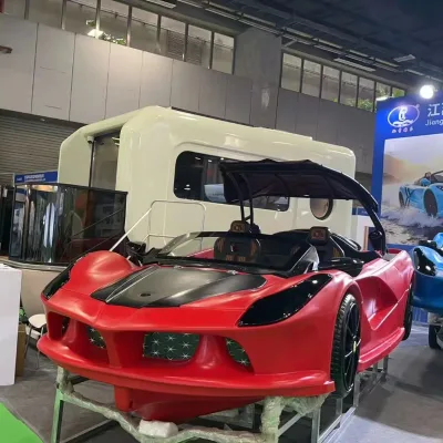 Mini Jet Speed Boat With Welded LLDPE  Hull Electric Motor for Scenic Area Marine Recreation Adventure Leisure Lake