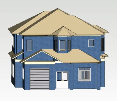 Modern 3 Bedroom Steel Structure Building