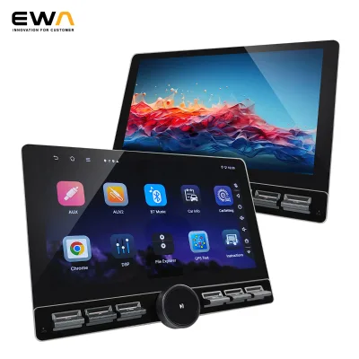 10.1inch Single Knob Android Stereo Car Radio Dashboard Mount Built-in Knobs Piano Keys GPS Mirror Link USB Charging Port