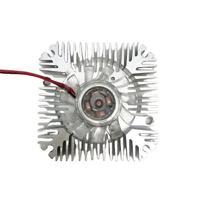 Custom High Power 40x40 Push Heatsink with Fan Assembly on Top
