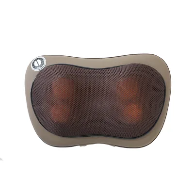 Best Selling Durable Customized Logo Available Kneading Infrared Heating Body Massage Pillow with 12 Months Warranty