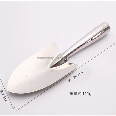3PCS /SET Stainless Steel Small Shovel Outdoor Planting Shovel Garden Tree Tool Set