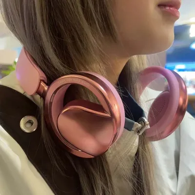 MS-B16 Open Ear Wireless Gaming Headphone 40mm Dynamic Driver Low Latency Bluetooth Headset With Mic RGB Lighting Earphone Gift