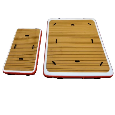 High Quality Floating Inflatable Jet Ski Dock Platform Portable Water Play Equipment