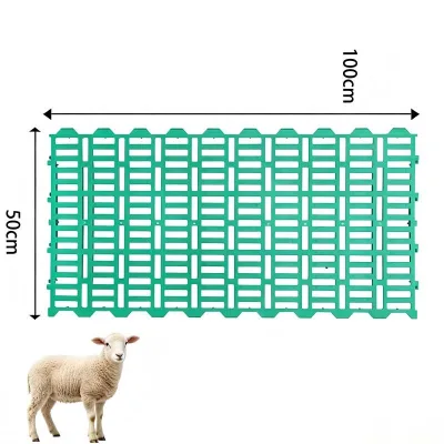 High-Strength Anti-Corrosion Plastic Slatted Manure Leakage Grate Panel for Sheep Farms