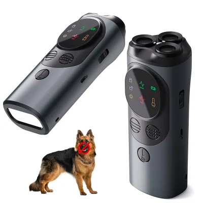 Professional Eco-Friendly Plastic Dog Training Collar Modern Bark Control Device for Indoor Outdoor Use Anti-Barking Tool for