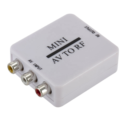 Mini Video Splitters & Converters AV to RF Amplifier TV Switcher Mini Video Converter