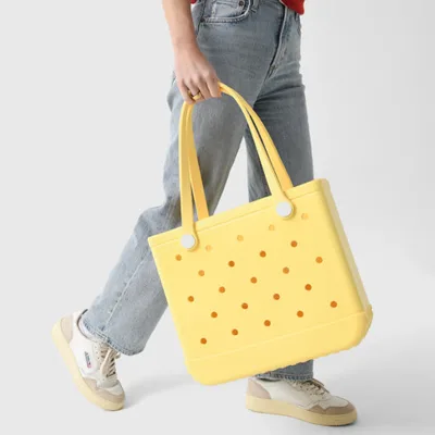 LVENER wholes neoprene bucket bag large utility tote handloom shoppy myra marc jabobs book bag beach Bagg Bag