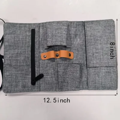 Portable Lightweight Oxford Zipper Closure Large Capacity Simple Multi-Compartment Storage Cases Organizes Various Small Goods