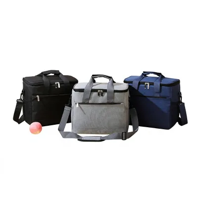 In-stock Bestseller 33L Picnic Lunch Bag Single-shoulder/crossbody Outdoor Waterproof Portable Water Filling Thick Aluminum-film
