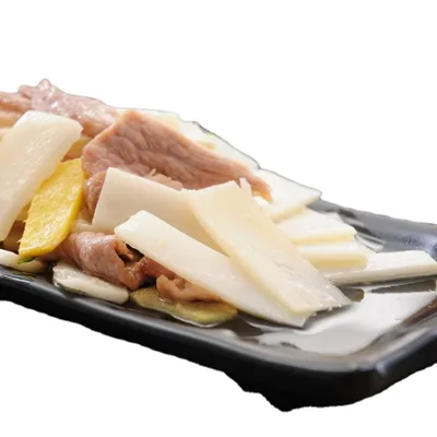 Delicate Plump Asia Winter Bamboo Shoots Sliced Cutting Stir Fried Meat From MEISEI Foods