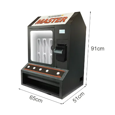2024 New Hot Ticket Dispenser Master 4 Black Trolley Pull Tab Vending Machine