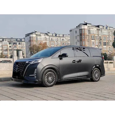2024 DENZA D9 Body Kit Luxury Black Star Wing Surround Style High Quality Auto Parts Matte Bumper Aluminum Alloy Pedals Bumper