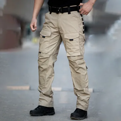 Hot Sale Spring Durable Climbing Trekking Tactical Clothing Shooting Molle Water Repellent Tactical Men Camouflage Cargo Pants