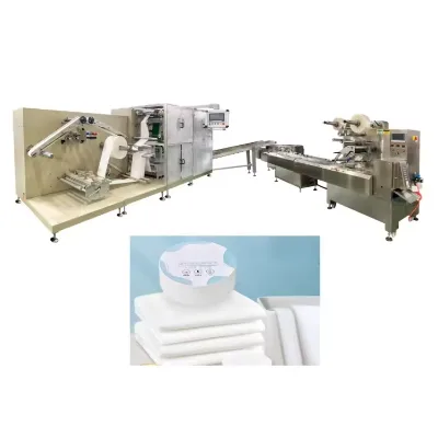 Deheng Automatic Bed Sheet Folding Making Machine Non Woven Fabric Easy to Operate