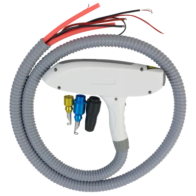 New Yag Laser Hand Piece 1064nm+532nm+black Doll Plus Infrared Ray Without Connector Handle Spare Parts