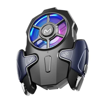 AK03 Mobile Game Cooler FPS Aiming Multiplayer Gaming Controller Portable Phone Radiator Gamepad Compact Joystick Cooling Fan