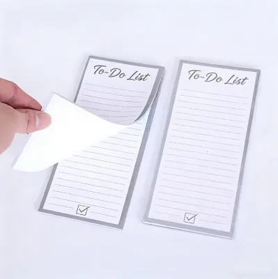 Wholesale Customizable Portable Planner Notebook Set Art Paper Sticky Note Pads Self-Adhesive for Gift Promotion