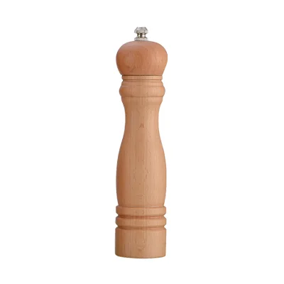 Hot Selling Beech Wooden Pepper Spice Salt Corn Mill Grinder