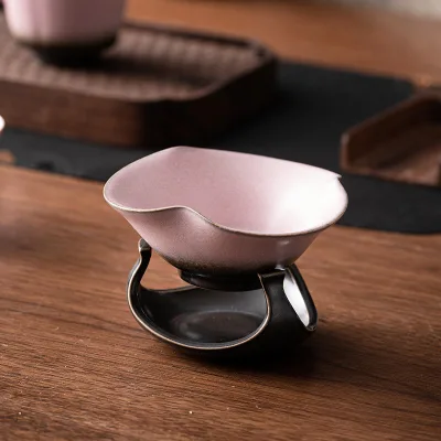 Modern Eco-Friendly Ceramic Tea Filter and Compartment for Tea Maker Water Separation Accessories