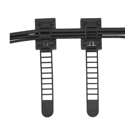 Excellent Quality 3M Self-adhesive Adjustable Cable Clips Wire Organizer Wire Holder