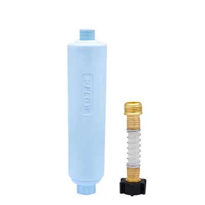 Flexible Hose Protector Outdoor KDF Car FIlter Replacement 5 Stage Camping RV Water Filter